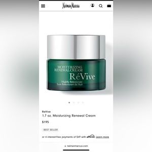 New in box - RéVive Moisturizing Renewal Cream 50ml